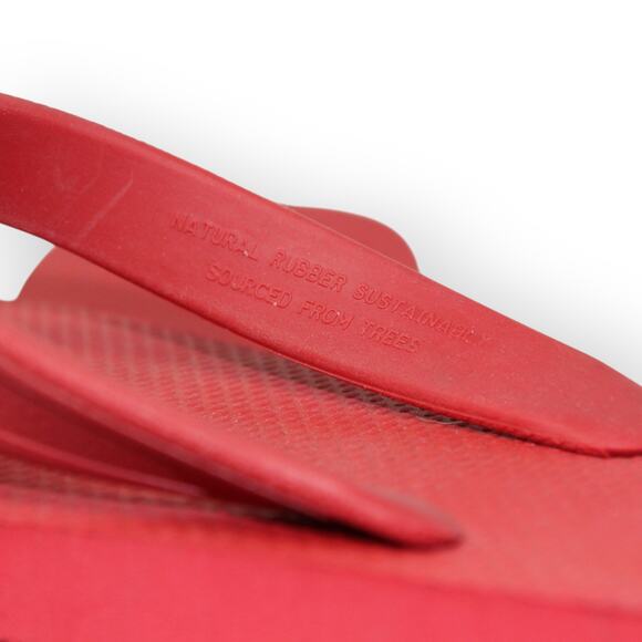 NEW Large (M9/10~W12) GURUS FlipFlop RED Eco Sandals - Picture 12 of 13